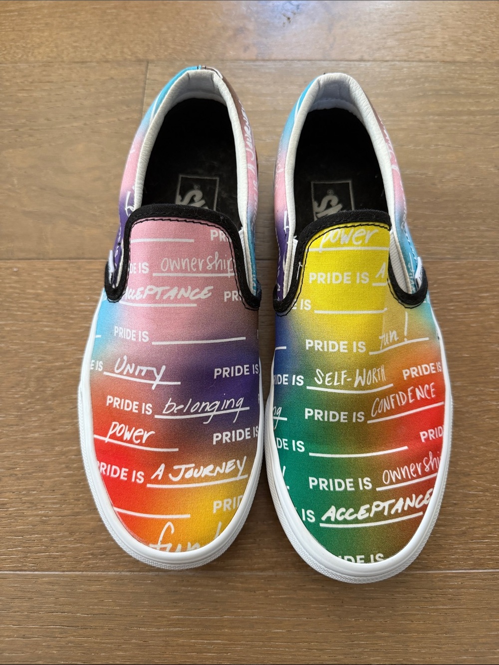 Vans Rainbow Pride Slip-On Sneakers